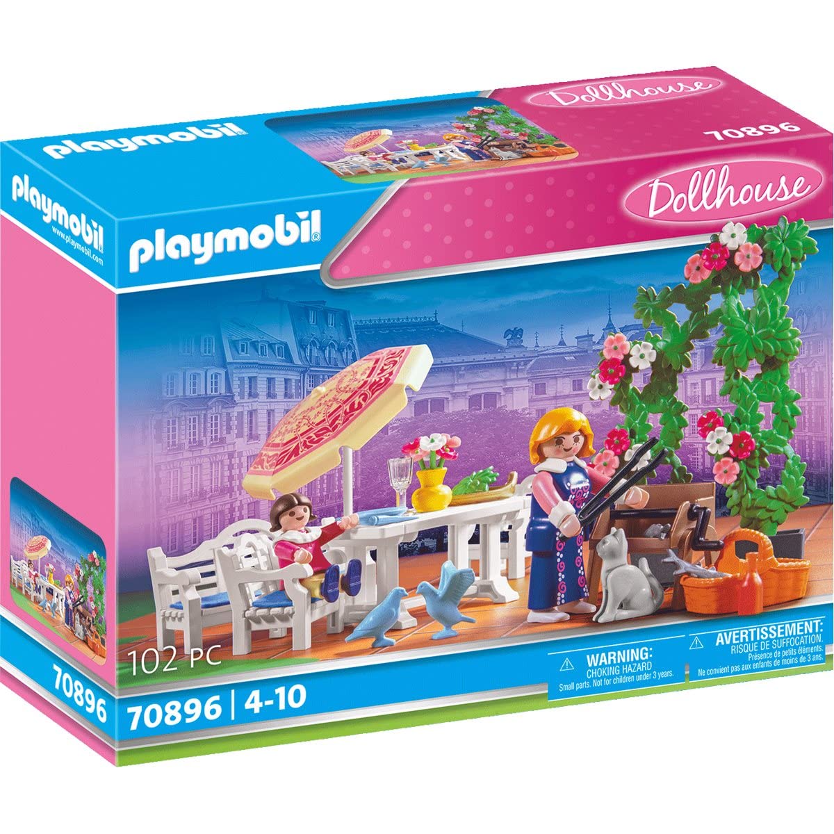 Playmobil 70896 Victorian Doll House Patio Set : Amazon.sg: Toys